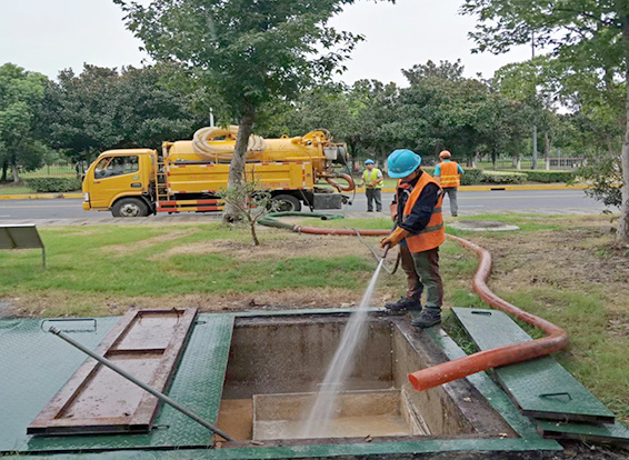 兴安化油池清理