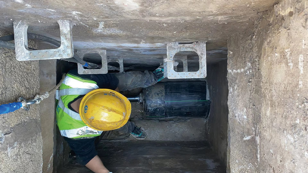 兴安HDPE短管内衬法